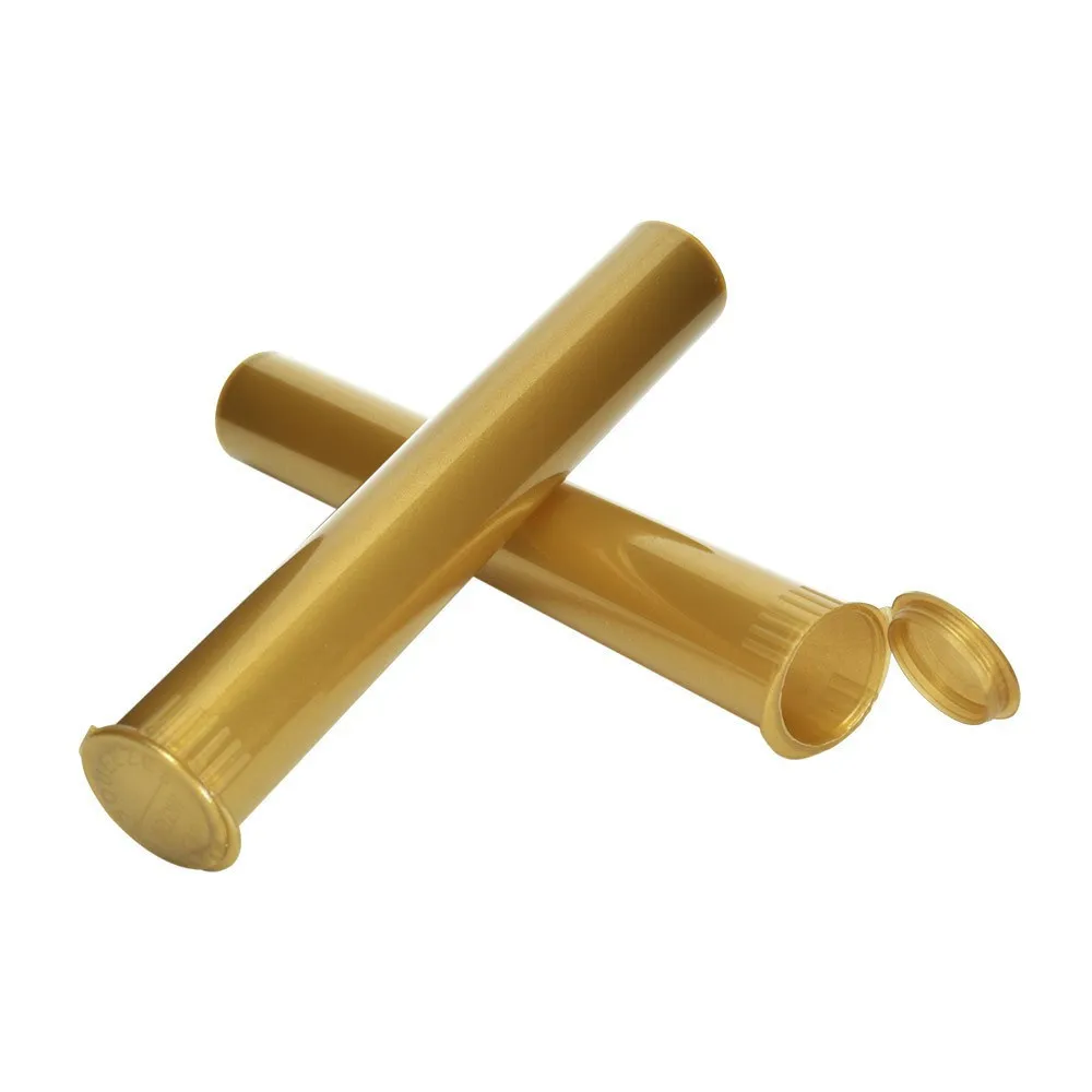Custom 19*116mm Plastic Pre Tube Child Resistant Pop Top Tube for Packing