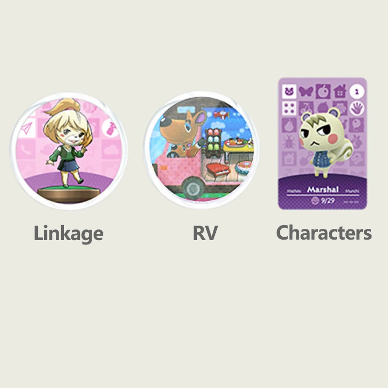 Популярные символы Amiibo, 24 шт., 72 шт., сцепные карты для домов на колесах, пересечение животных в лесу для Nintendo Switch And Lite