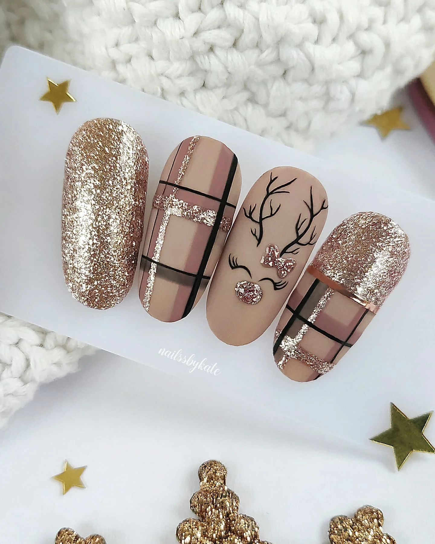 xmas 2025 top trending spring design color long last good material press on fake nails faux ongle
