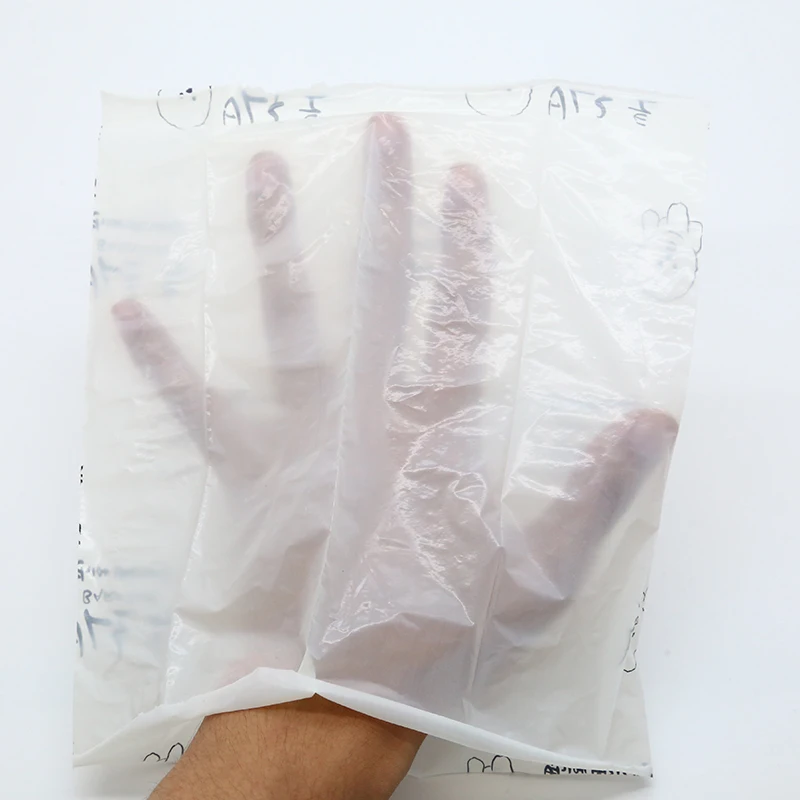 Customized Eco Friendly Water soluble Cornstarch Dog Poop Bags Pet Waste Garbage Bag