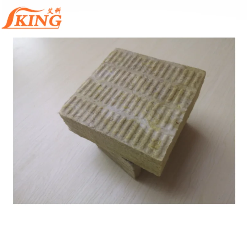 ISOKING non flammable insulation fire proof rock wool panel warehouse for power plant and boiler materiales de construction