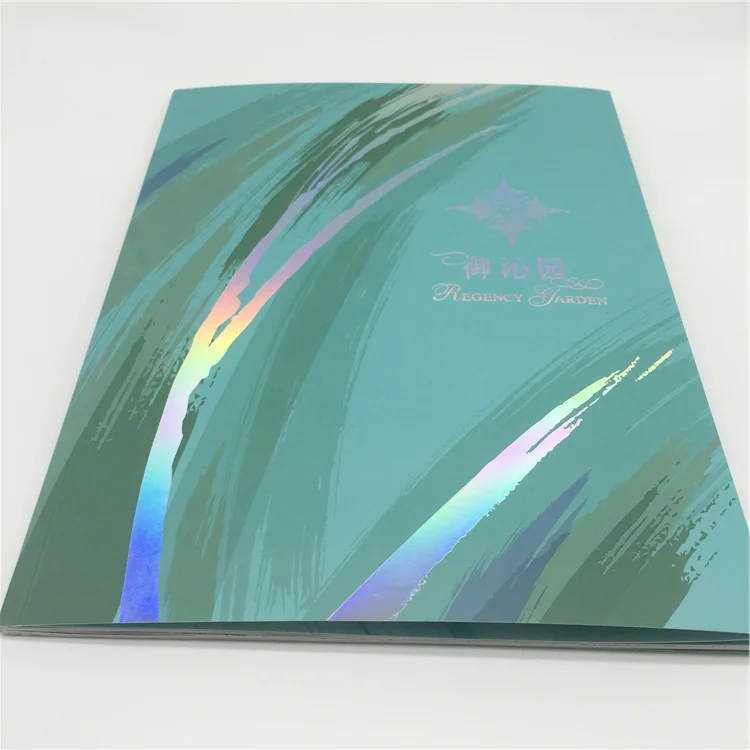 Custom Design hotel advertising brochure samples book catalog booklet brochure color printing