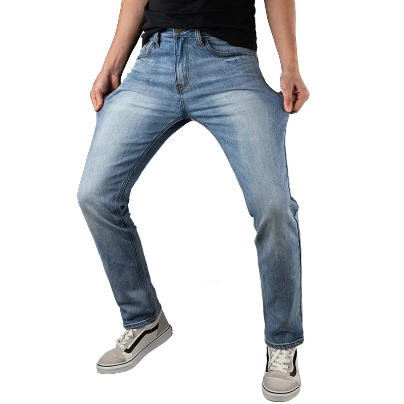 
Classical Mens Skinny Jeans Stretch Softener Comfortable High Street Pants Style Custom Jeans Men Straight Men Jeans Trousers 