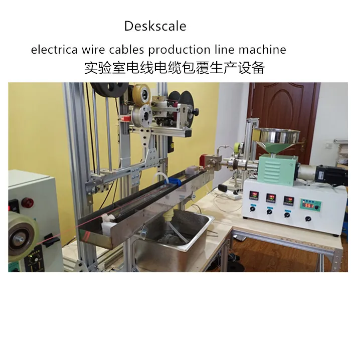 lab mini plastic film sheet extrusion machine line desktop for laboratory extrusora Deskto extruder Plastic