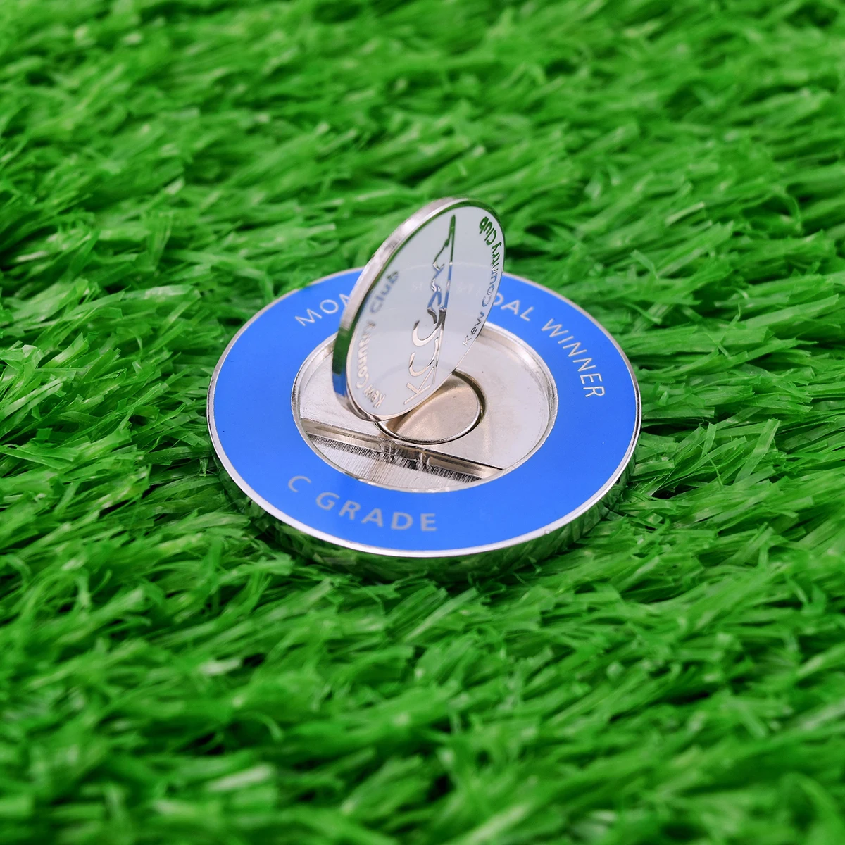 China Factory Wholesale customized golf ball marker removable golf chip with magnet