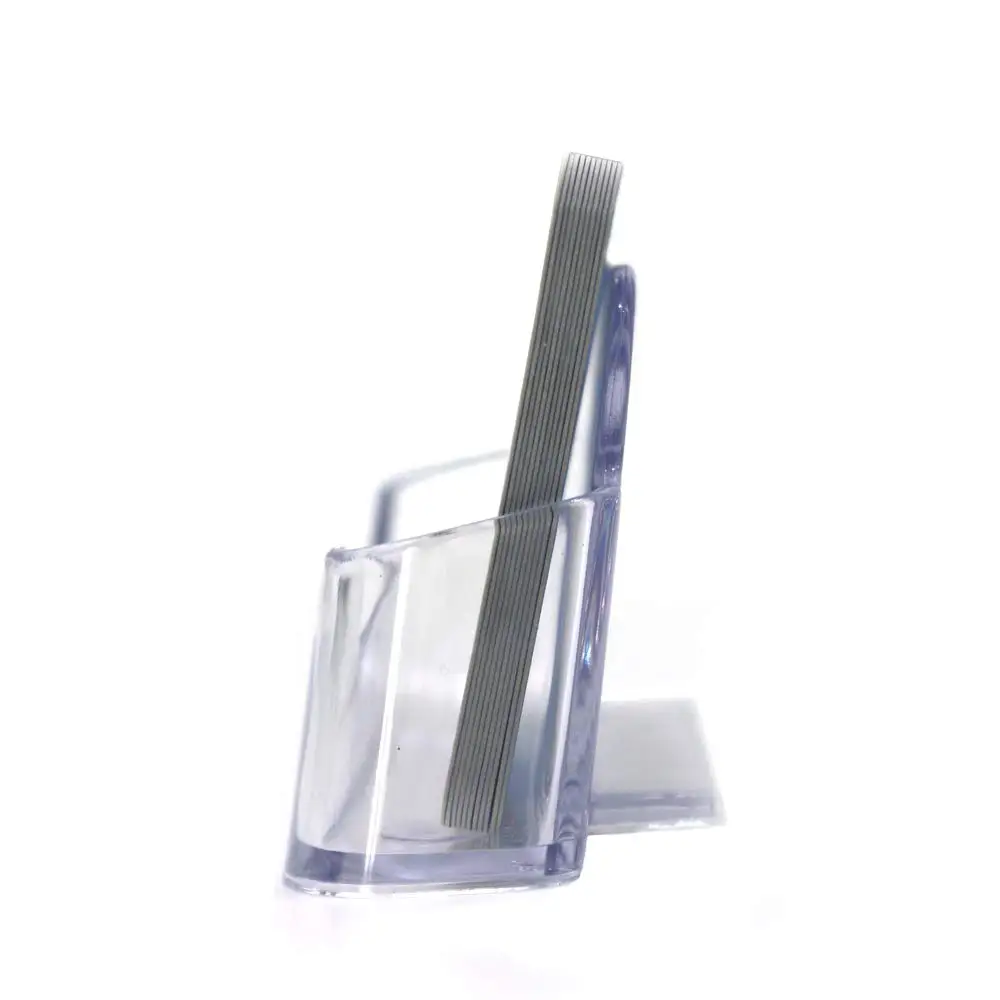 Plastic Business Card Holder Office Business Card Acrylic Display Stand Clear Acrylic Business Card Case for Desk