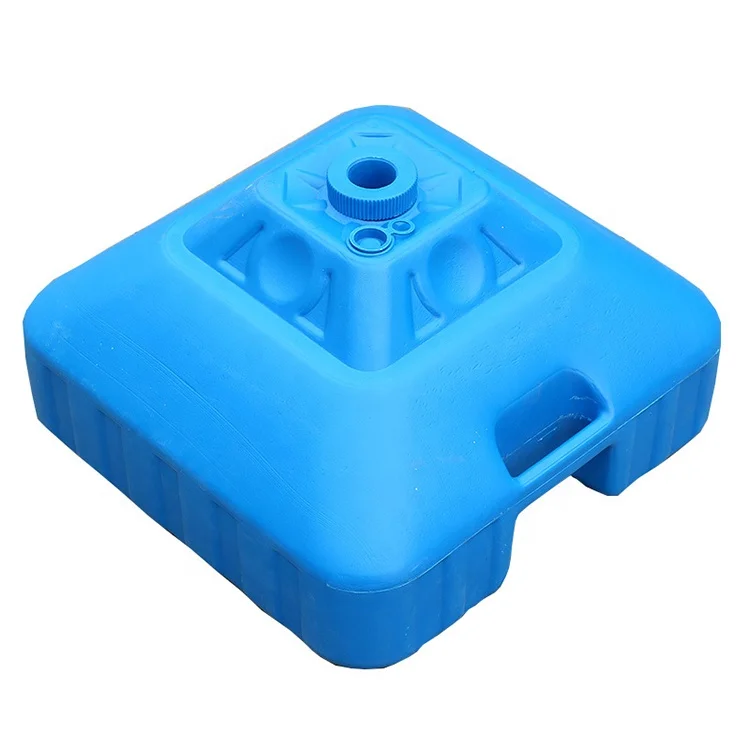 20 л, 30 л, наполненный водой, 100% новый пластиковый пляжный зонт, основание зонтика