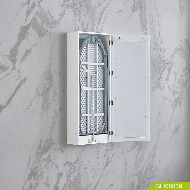 Горячая Распродажа, настенный шкаф для гладильной доски с зеркалом
