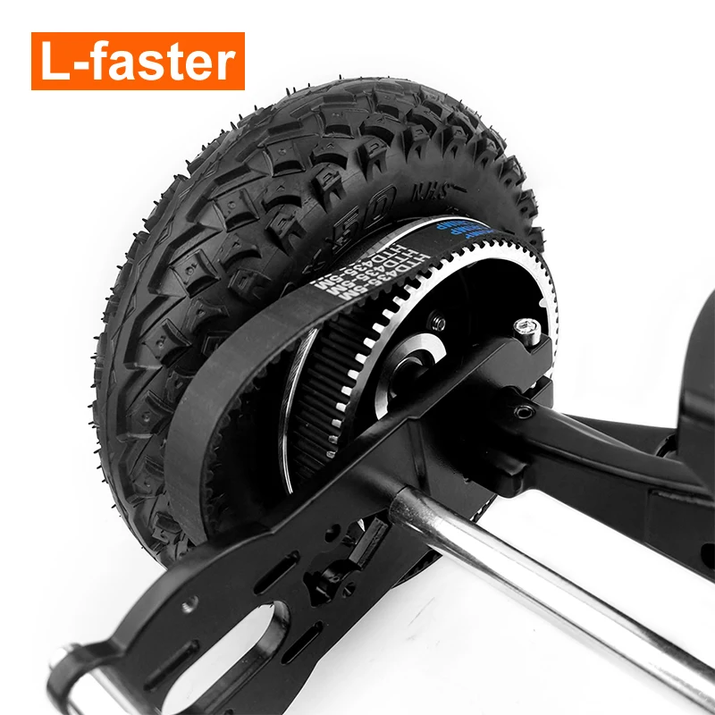 8 inch Pneumatic off road Wheels Mountain electric Skateboard trucks 3-rod bracket kit