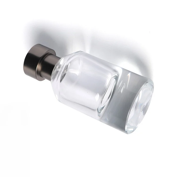 wholesale custom unique design recyclable cosmetic 30ml 30 ml round thick bottom glass bottles and jars for skin care packaging