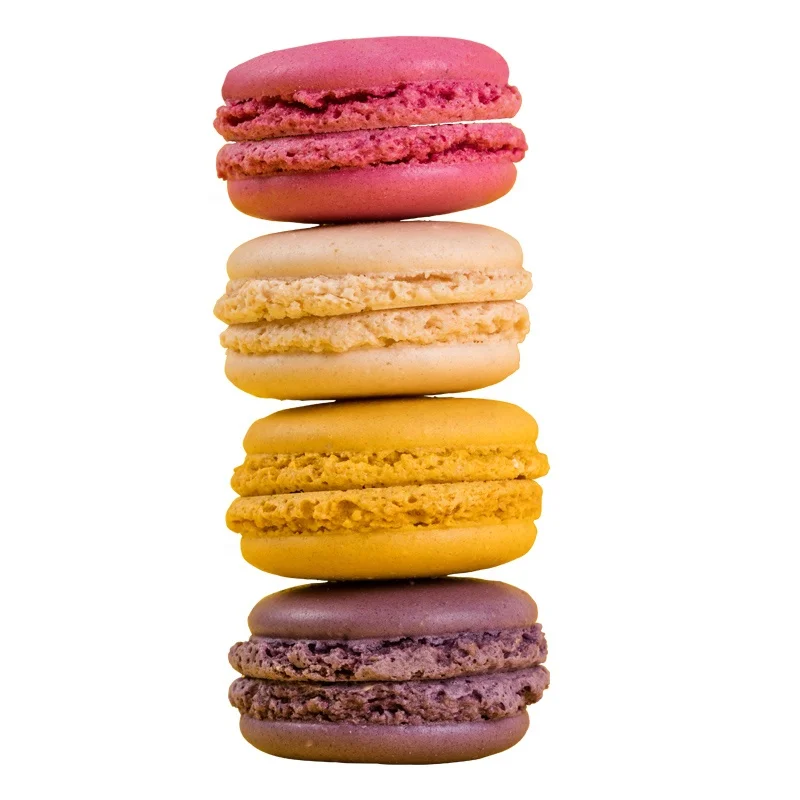Edible colorful macaron for baking decoration