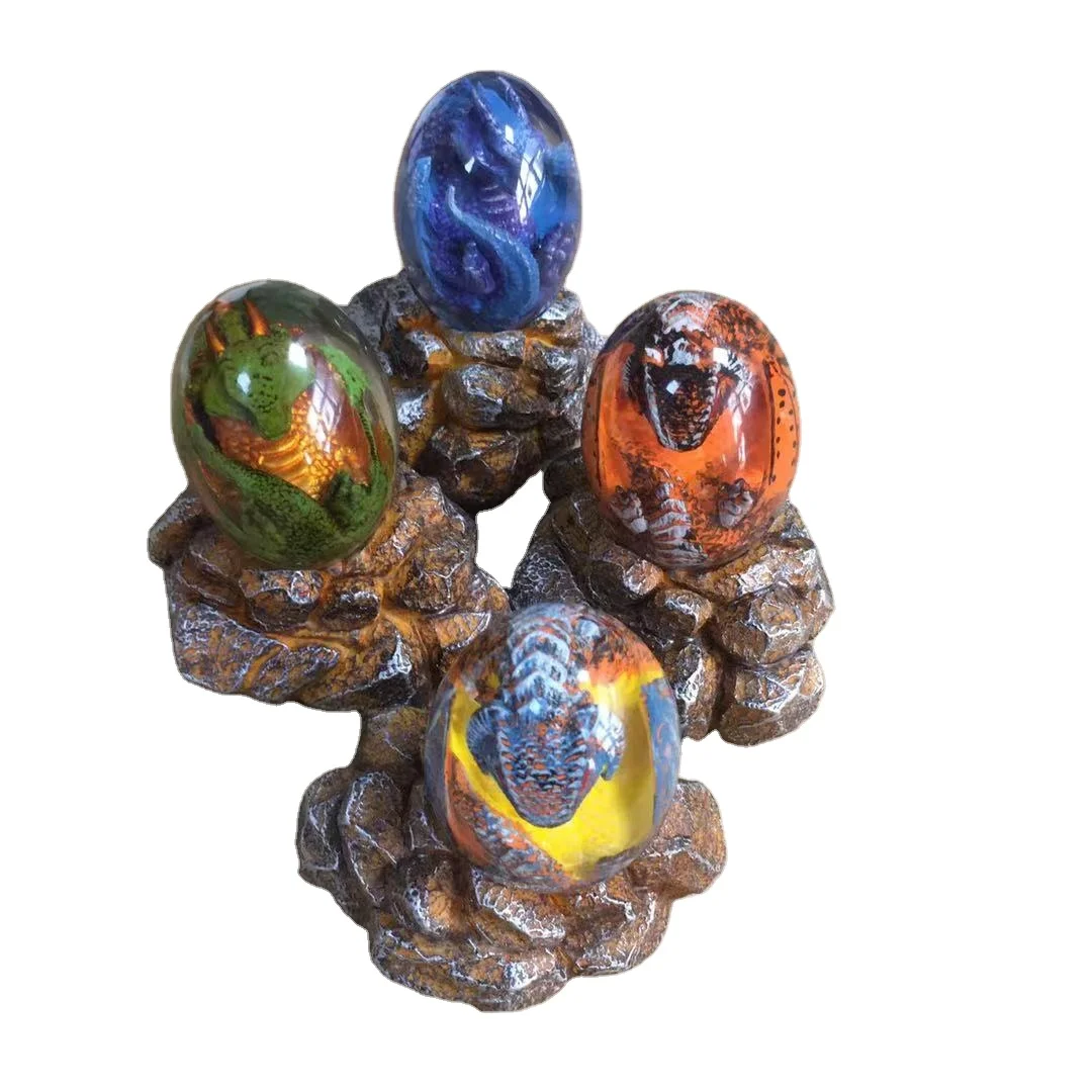 Рождественские подарки, лава, дракон, яйцо, прозрачный динозавр, яйцо, игрушка, прозрачный кристалл, resindragon, яйцо, дракон, украшения