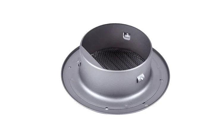 Good Coating 4 5 6 inch 304/201 Stainless Steel Ventilation Exhaust Grille Wall Ceiling Grille Ducting Vent Cover