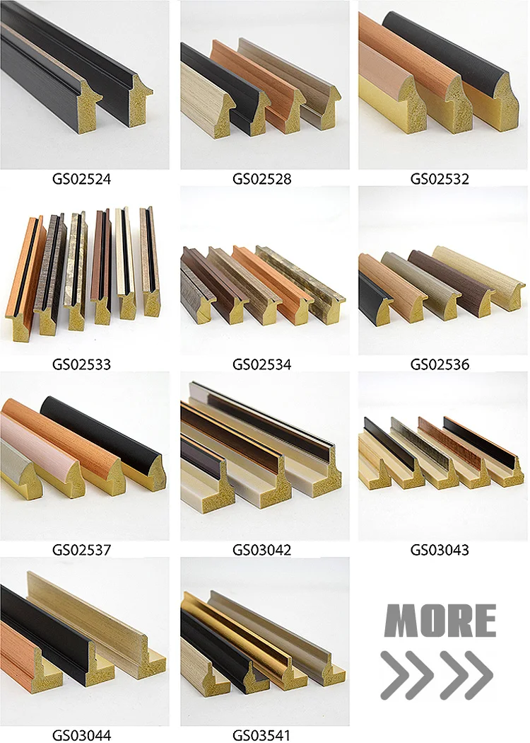 New Design Factory Price Colorful Ps Photo Frame Moulding