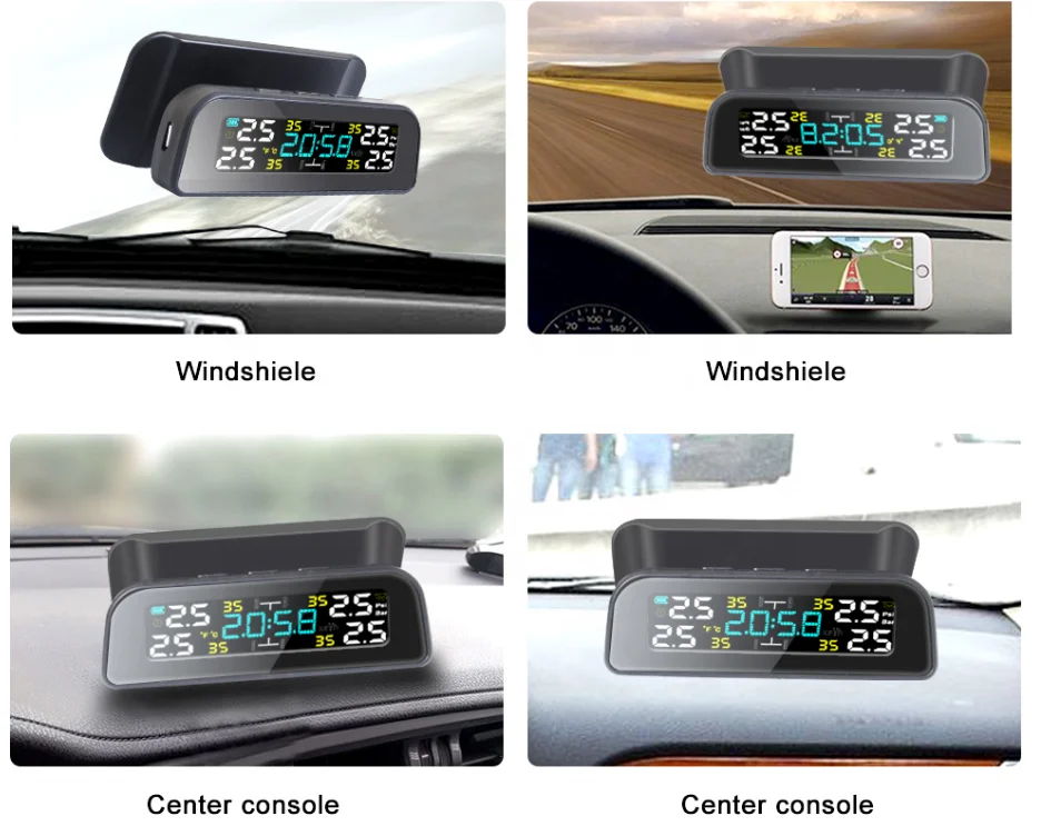  Беспроводная система контроля давления в шинах TPMS с внутренними