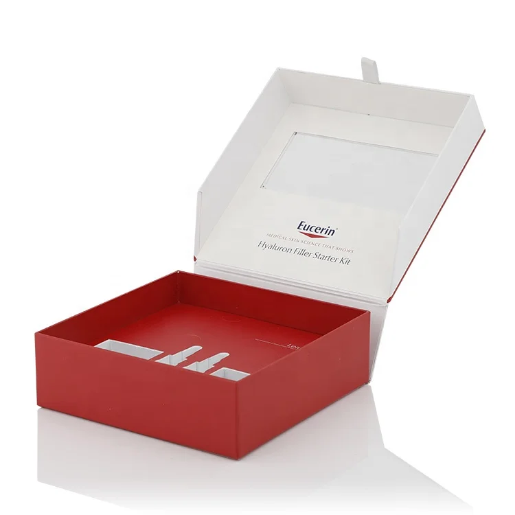 Magnetic Closure Box Smile Teeth Whitening Kit Box Rigid Paper Luxury Customized Packaging Wholesale White Cosmetic Paperboard