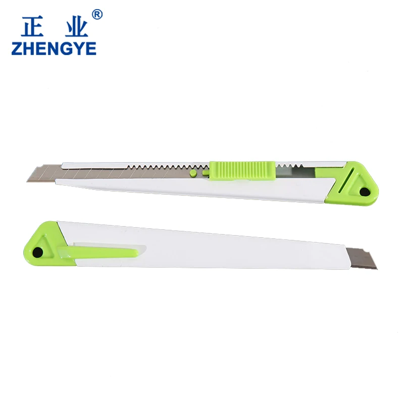 Daily Use Safety Utility Cutter Knives 9mm Cardboard Cutting Blades Knife