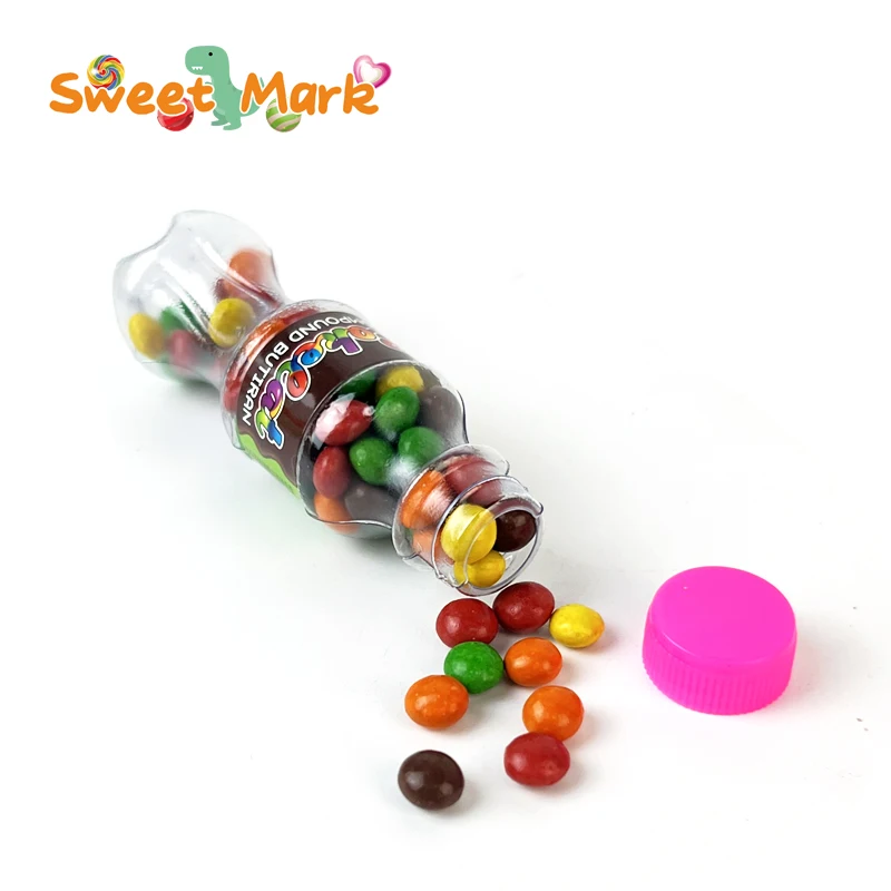 Drink shape Halal candy mix fruit flavor candy bean kids candy