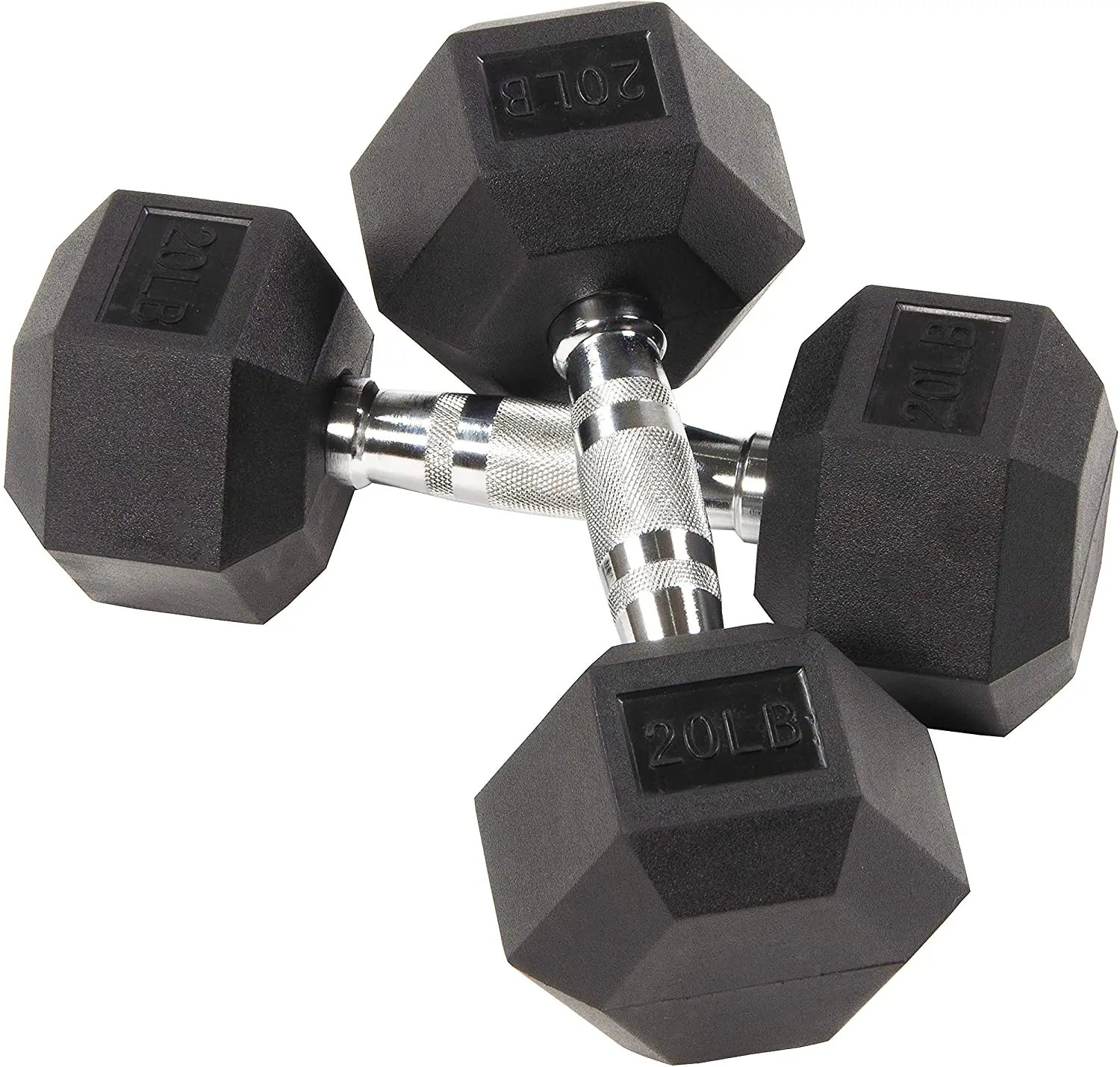 
2020 China Produces Dumbells Hex Dumbbell High-Quality Weight Lifting Hex Rubber Dumbbells 