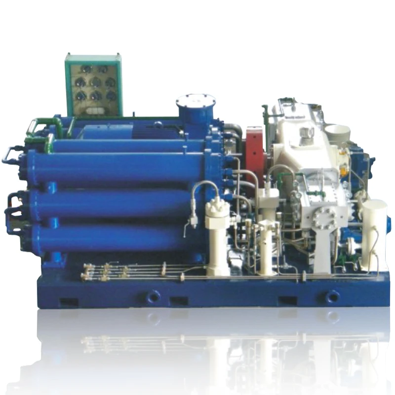 Powerful Industrial 90KW 40bar Reciprocating Air Compressor for Wellhead Gas Pressurization