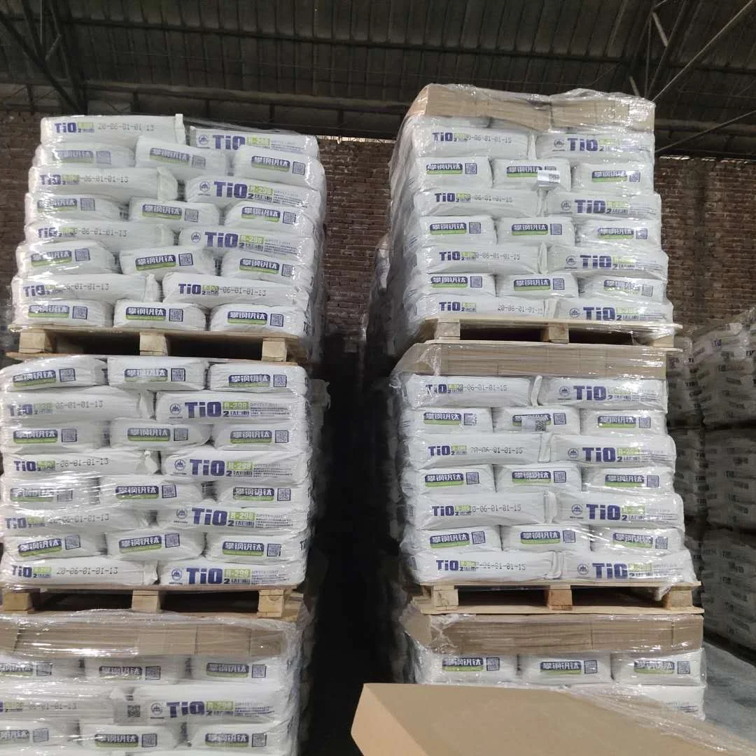 Manufacturers direct Sichuan Pangang R-298 rutile titanium dioxide coating plastic
