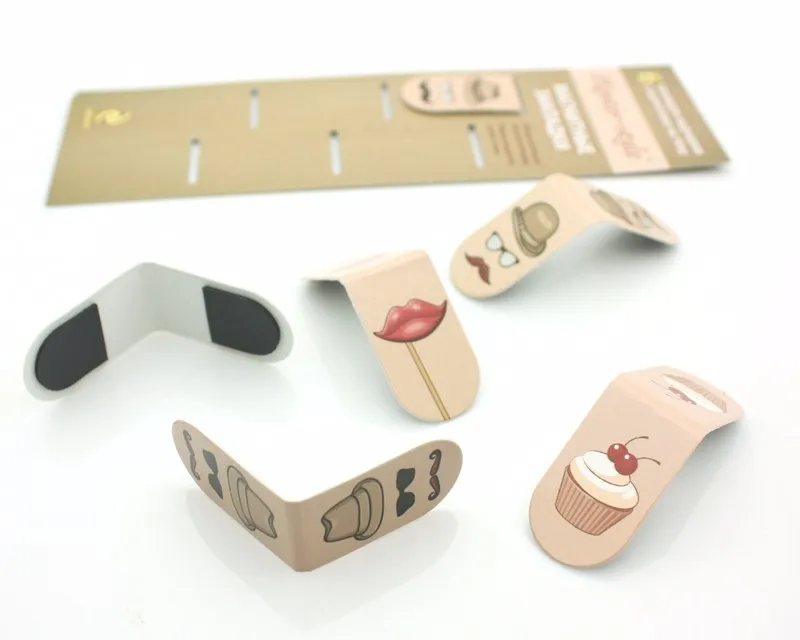 Manufacturers Custom Cute Cartoon Pet Cool Sublimation Blank Magnet Magnetic Page Markers Bookmark Clip For Kids