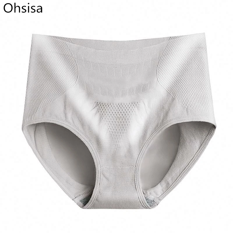 Wholesale ladies seamless panties high waist postpartum  body shape-up waist cotton tight pants briefs