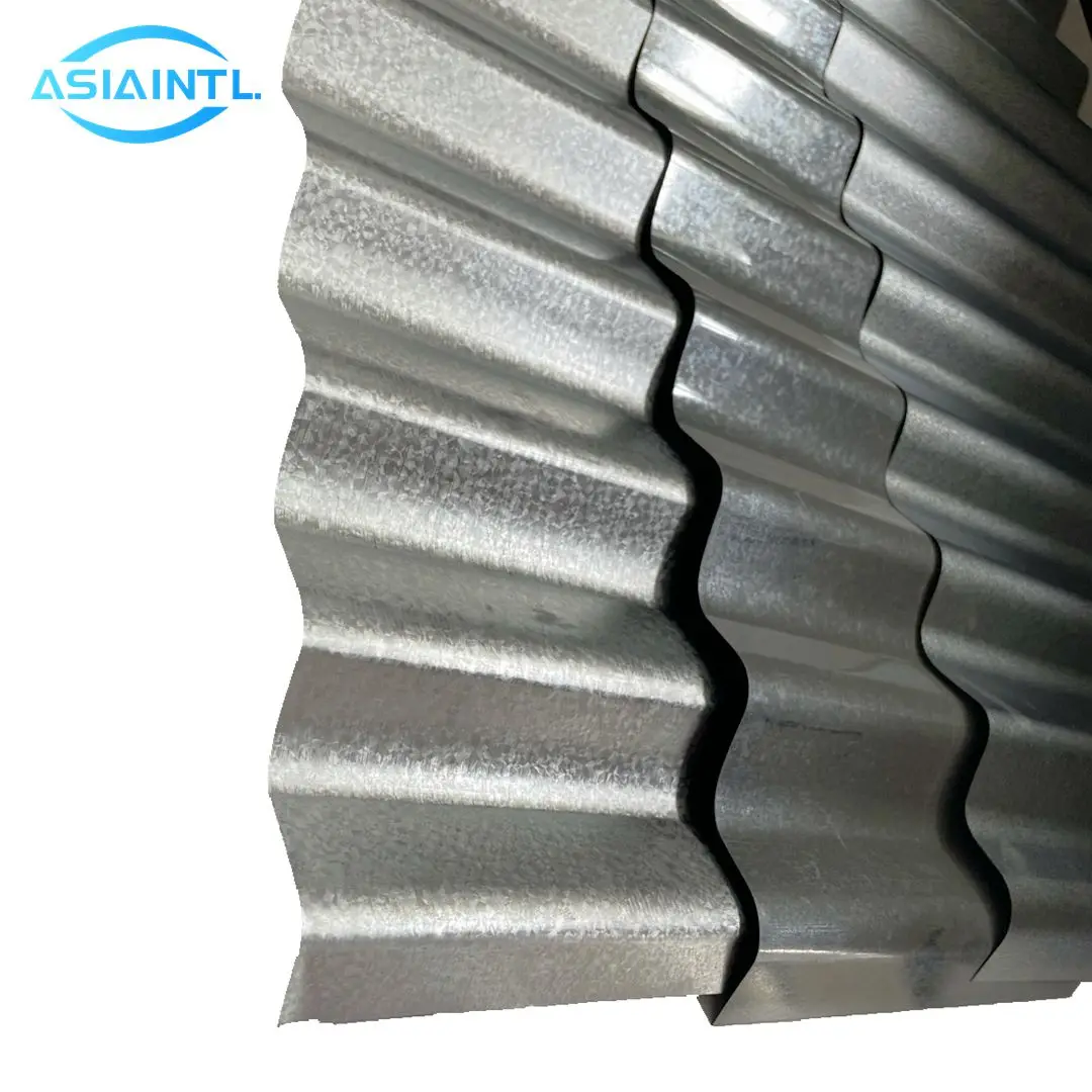 High quality Metal Roofing 0.15-0.80MM Galvanized Corrugated Roofing Steel Sheets color  sheet