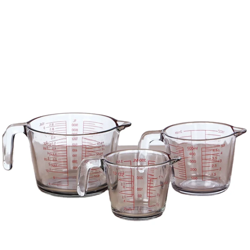 Buy Pyrex High Borosilicate 500Ml Measuring Cup Glass Thickened Tempered Glass Milk Tea Cup Measuring Glasses Cup With Handle