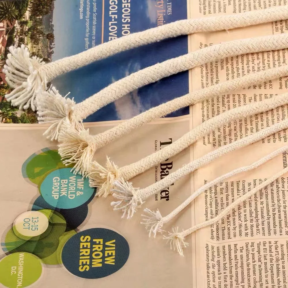 Wholesale Braided Cotton Twine Macrame Cord Cotton Rope for DIY Craft and Gardening Decoration