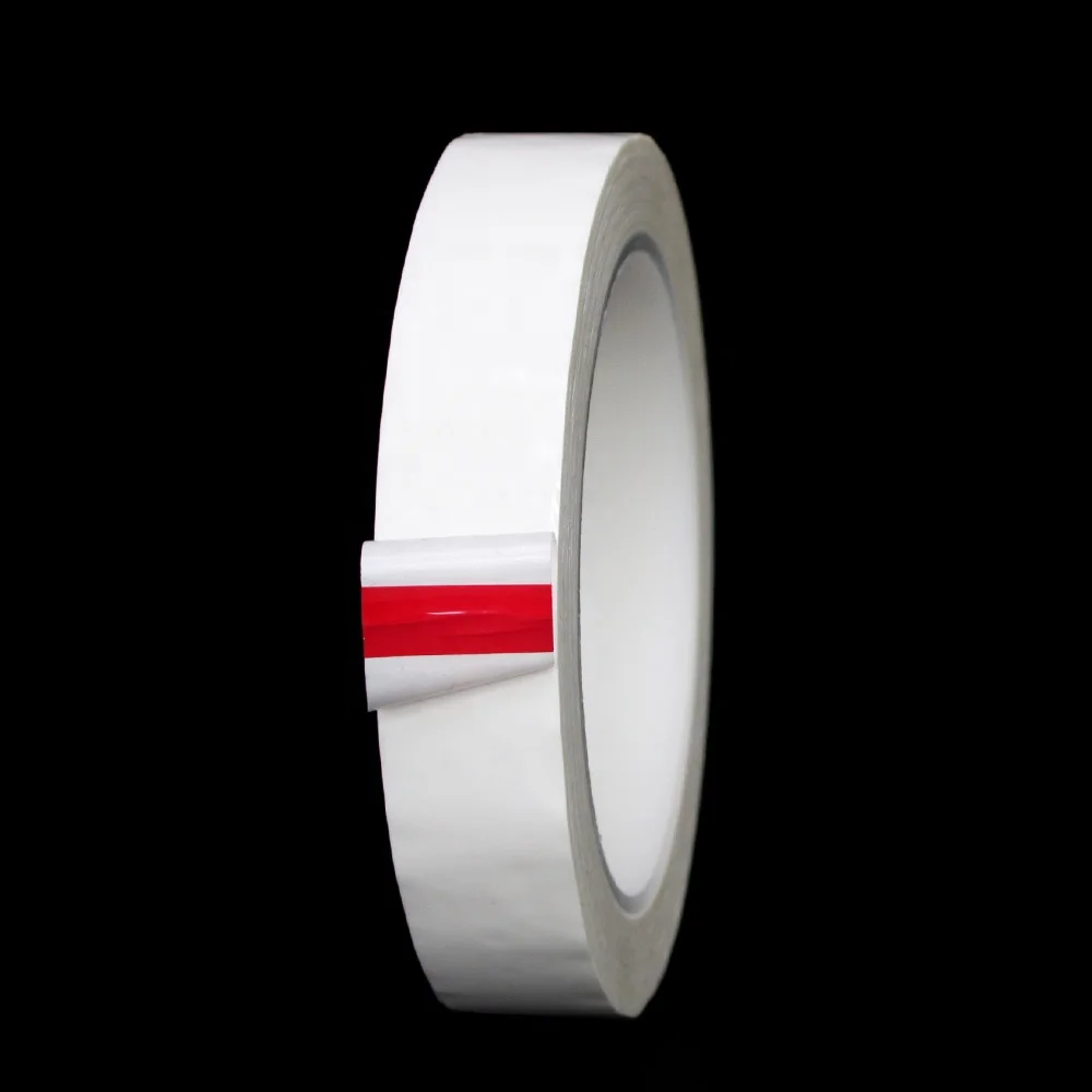 2- White Color Mara PET Film with Acrylic Glue Self Adhesive 5S Pinstripe Transformer Insulation Mylar Polyester Electrical Tape