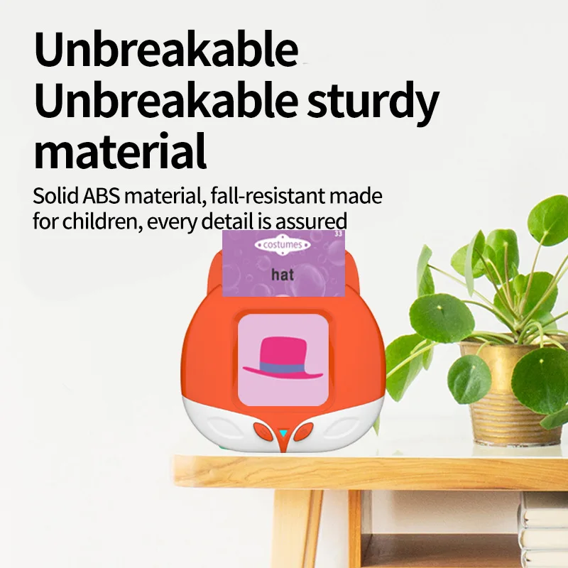 Wholesalers Educational English Talking Flash Card Machine Learning Talking Toy Flash Card Game Animal Flash Cards for Kids