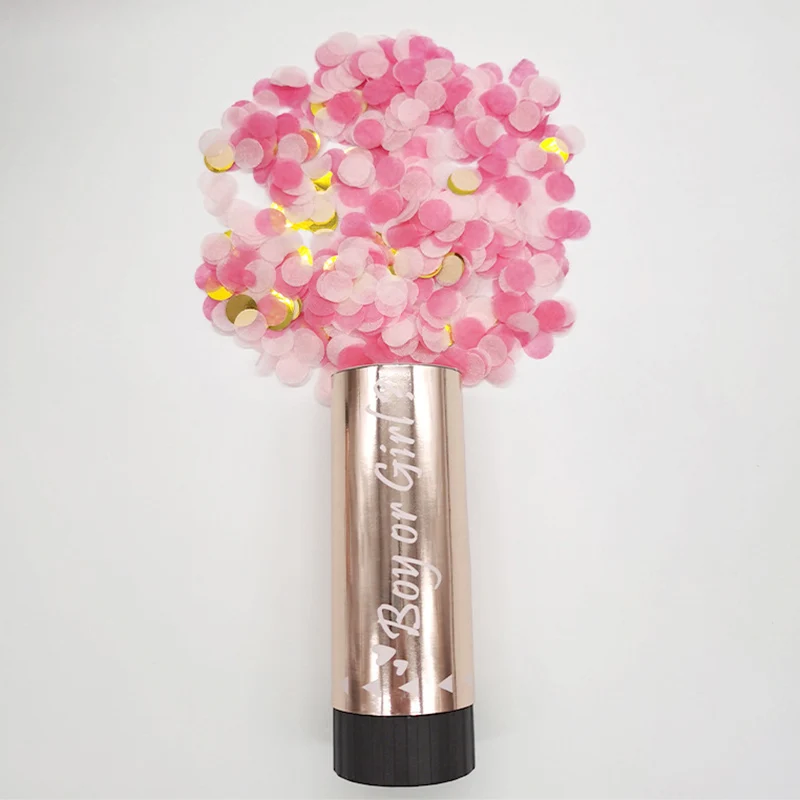 40 cm wedding celebration items hand-held Fireworks barrel pull bubble ribbon sequins Party Popper confetti cannons