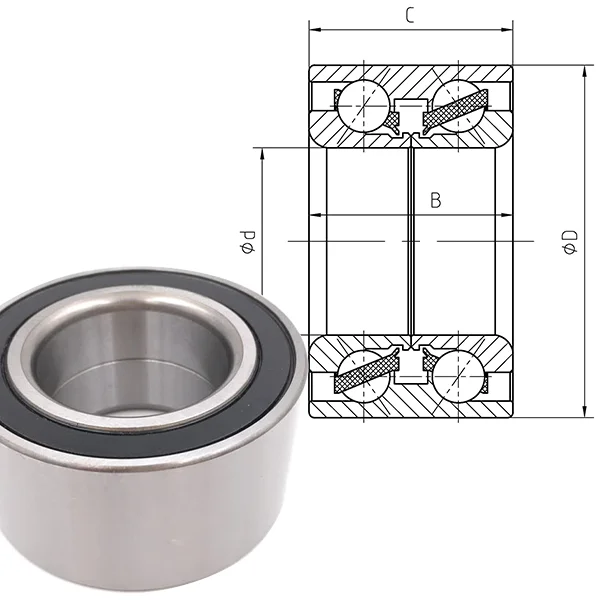 Hot Sale High performance long Life And Durable DAC35670042 auto wheel bearing prdoct from china