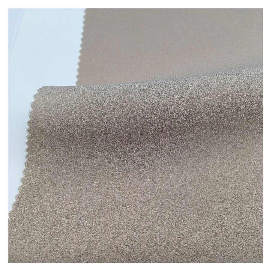 no MOQ 64% acetate 36% polyester colors available moss crepe acetate fabric for dress/blouse