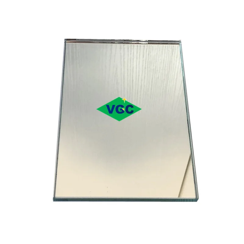 VGC China Factory Customized Mirror Glass with Polished Edges Large Mirror Sheets Back Safety Silver Mirror