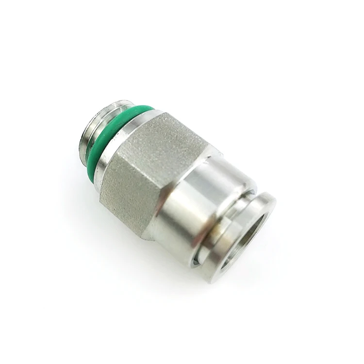 
Stainless steel one touch tube fitting male straight push in tube fitting 