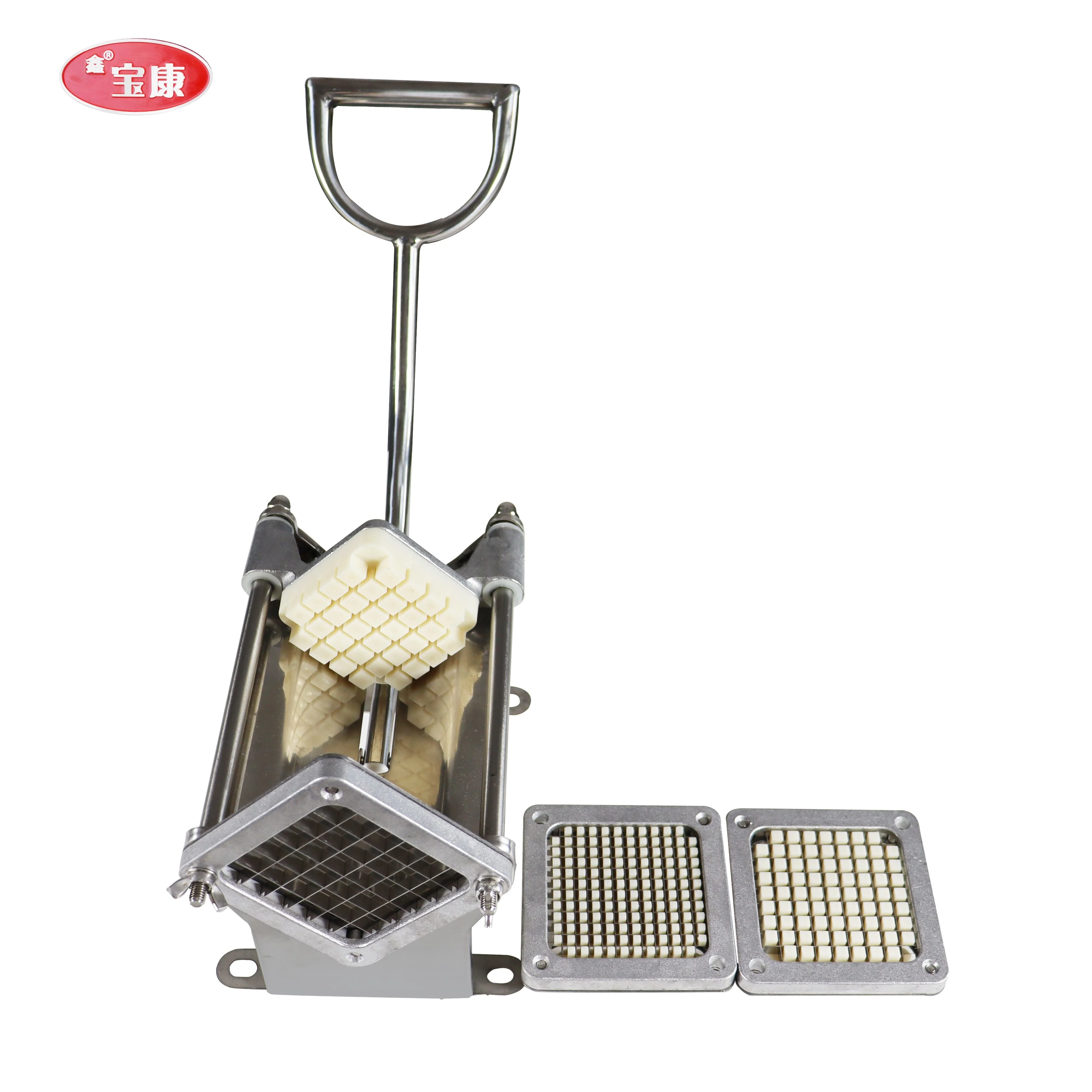 Эффективный ручной резак для картофельных чипсов из нержавеющей стали ресторанов