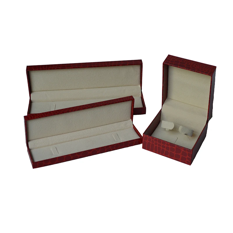 
hot selling in Kuwait plastic jewelry box paper jewel packing box jewelry gift box 