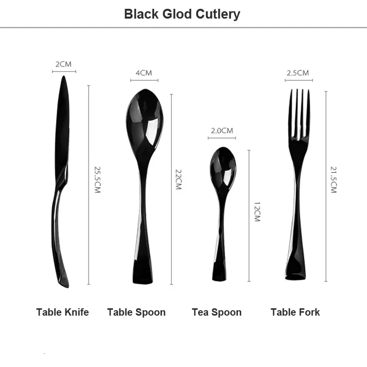 High Quality Middle East Stainless Steel Flatware Unique Cutlery 120/130/144pcs Forks And Spoons Set Designer Dinnerware