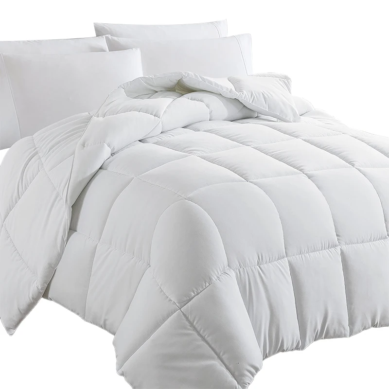 Etrip Home premium quality logo luxury king size designer thick fluffy white cooling bed duvet comforter duvet insert inner