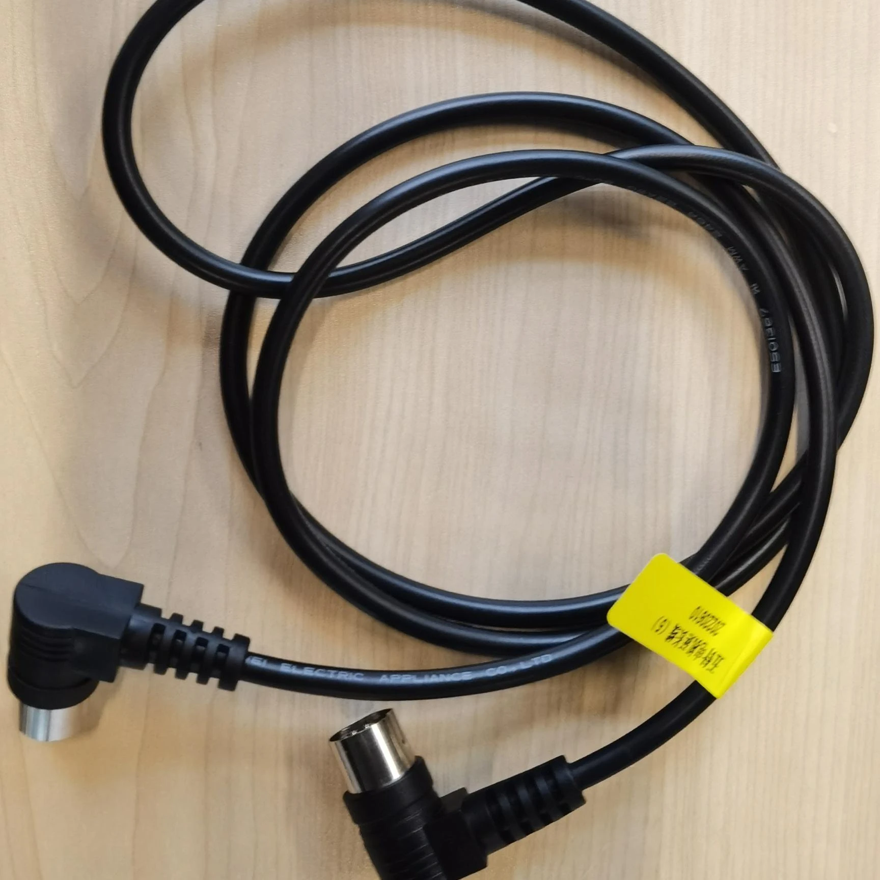double male port  extension cable plug customized length 1.5m 1.2m 0.5m power cable