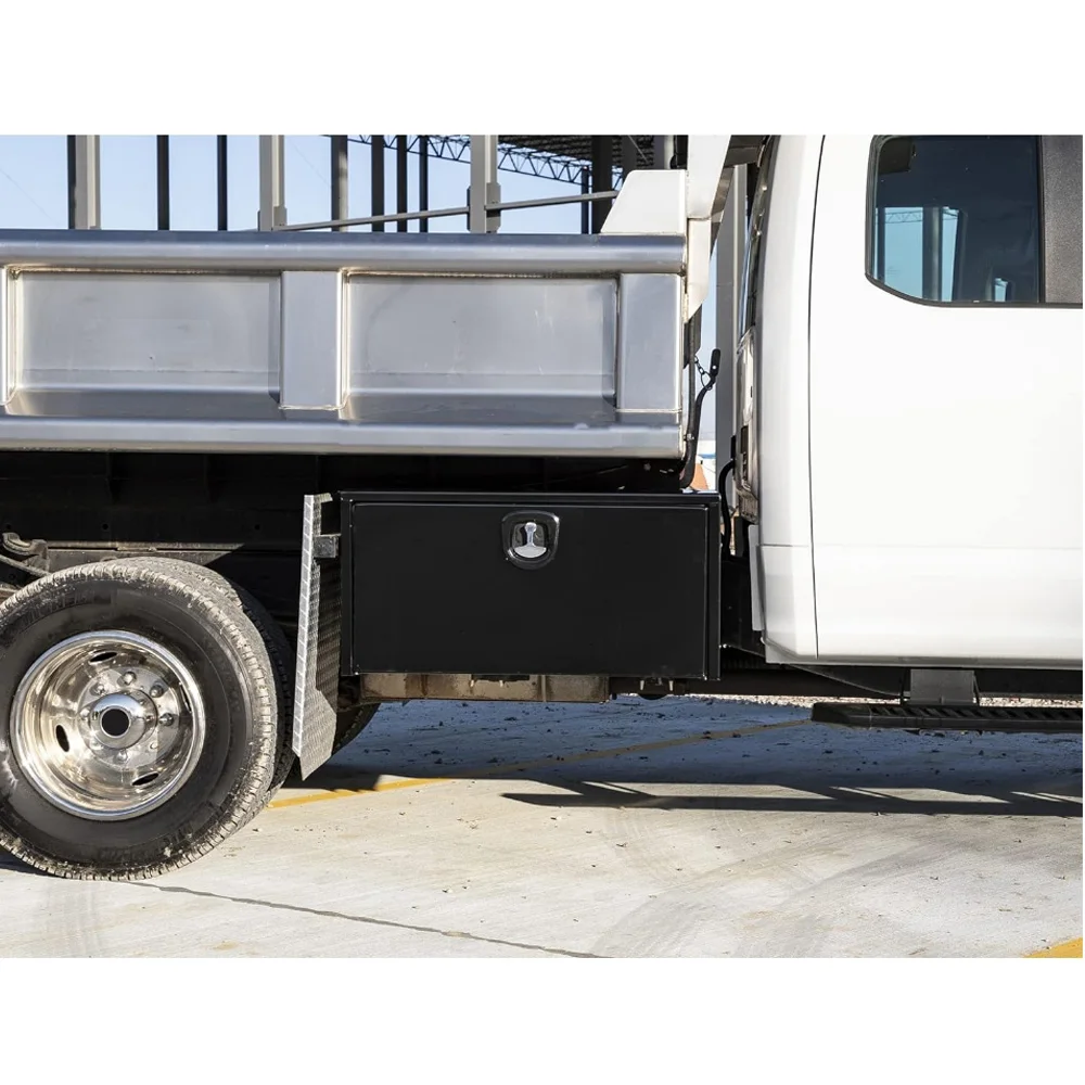 Underbody Truck Box Pickup Tool Box Waterproof Trailer Box with T-Handle