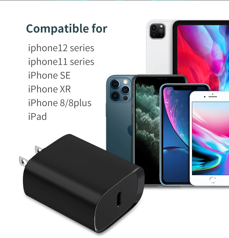 TC-055 EU UK US OEM ODM source factory usb 20 watt  pd charger 20w charger fast charging