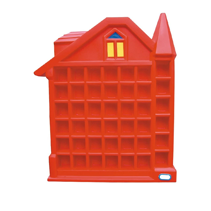
Высококачественный Одноцветный красный пластиковый детский шкаф для дошкольников  (62319561647)