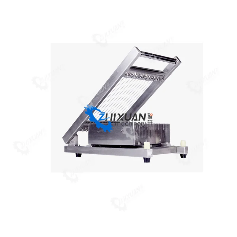High Quality Manual Cheese Cake Block Chocolate Guitar Cutter Cotton Candy Truffle Chocolate Cutting Machine