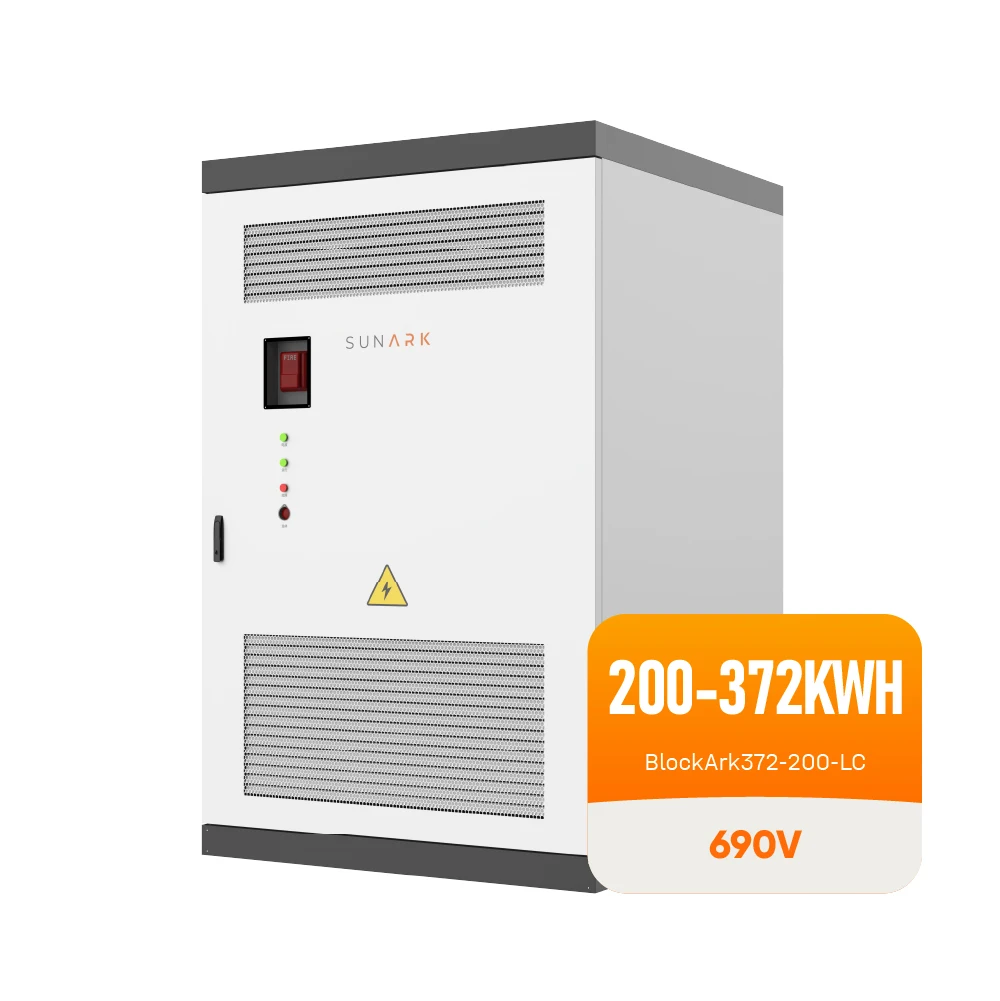 Аккумуляторная батарея Sunark Bess 215Kwh 250Kwh 300Kwh Pv контейнер для жидкостного охлаждения литиевые солнечные батареи
