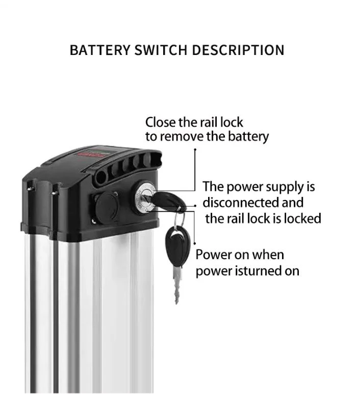 high quality 24v 36v 48V 10Ah 20Ah 18650 lithium ion electric bike lifepo4 battery pack