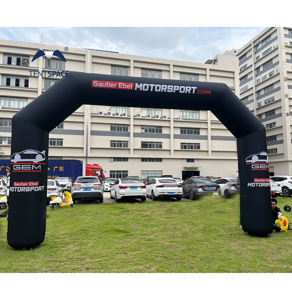 Custom Inflatable Gate Arch Start Finish Line Inflatable LED Lighting Archway Advertising Lighting Inflatable Arches