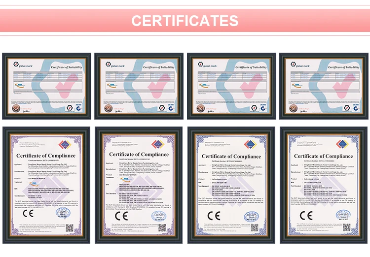 Latest arrival customized modern design household girls vanity dressing makeup mirror table with led lights